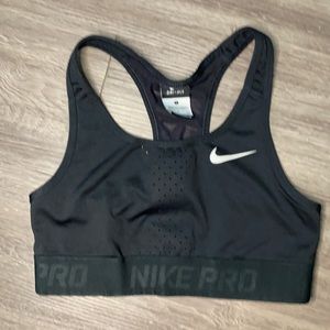 Nike Sports Bra, SMALL - BLACK